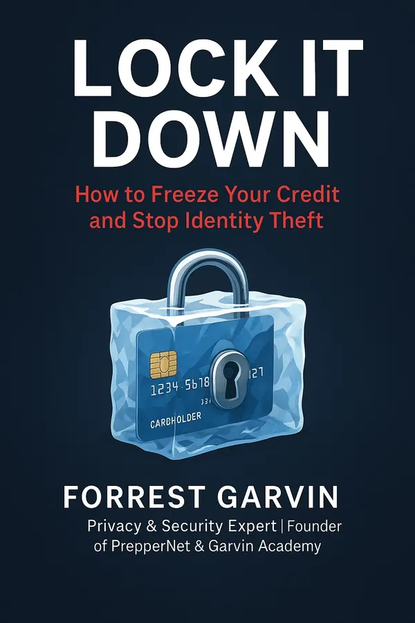 Lock It Down, book cover by Forrest Garvin